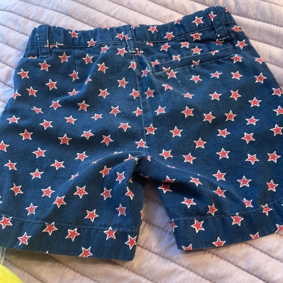 boys 3T crewcuts navy and red stars shorts - Picture 2 of 6